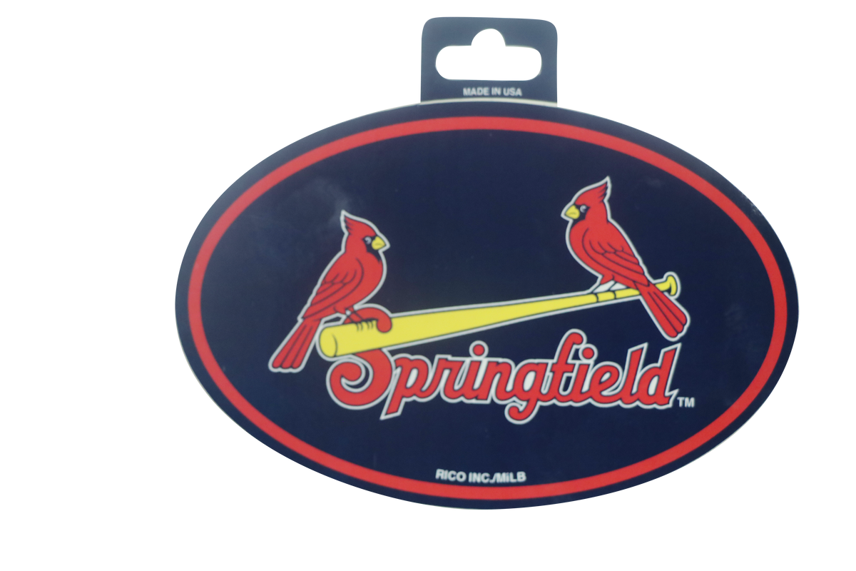 Sticker Oval – Springfield Cardinals