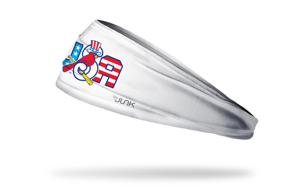 Cardinals White Freedom Bird Headband