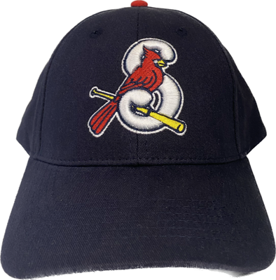 The Springfield Cardinals front office staff rock the new beanie caps found  in the team store!