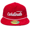 Corduroy Leather Strapback Hat
