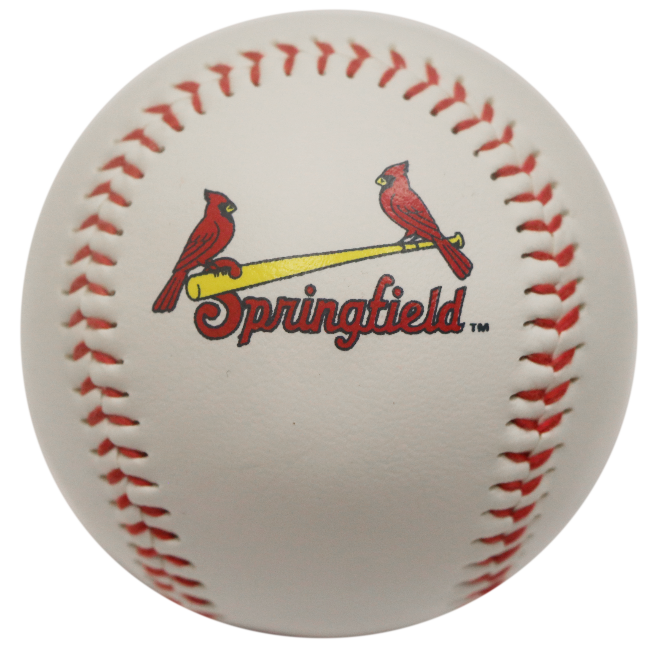 Springfield Cardinals Novelty Baseball S-Bird Logo